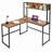 Mitchellville L-Shaped Metal Base Computer Desk