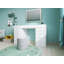 Ensemble coiffeuse et miroir Carbury-68781397