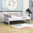 Full Size Wooden Daybed with Slats Support-711862913