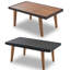 Sièges de patio: 4 personnes, table et pieds en bois, coussins beiges, pieds réglables, matériaux durables, housse incluse: table, coussins, eau, inclus