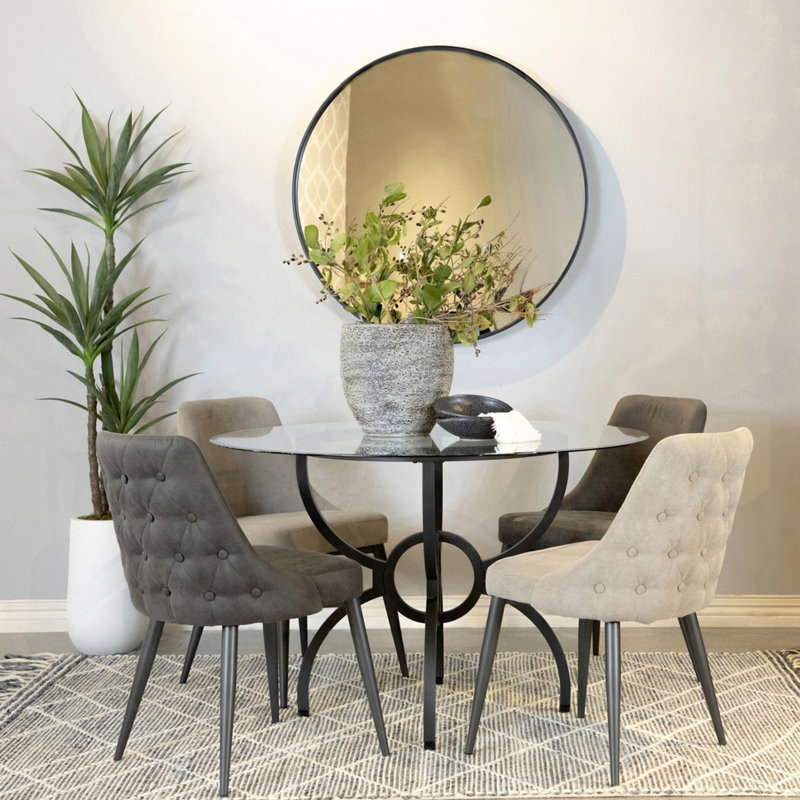 Ensemble de 2 chaises de salle à manger rembourrées