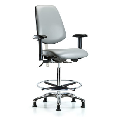 Chaise de travail en vinyle Laska