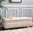 Contemporary Beige With Practical Storage - Adds Value To Home Bench In Combines Functionality And Aesthetics-1830233448