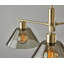 Anastasia 3 Light Metal Drum Chandelier