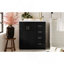 Ensemble de meuble-lavabo 30 po avec lavabo en céramique, armoire de rangement en bois massif, ensemble de meuble-lavabo autoportant avec 3 tiroirs et portes à fermeture douce-362088475