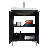 24'' Single Bathroom Vanity with Ceramic Top-1110533582