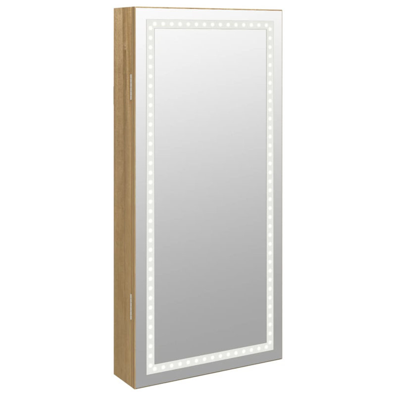 Adalai Jewelry Armoire, Brown