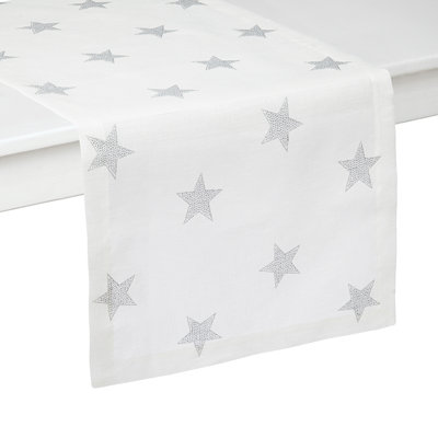 Starry Night Geometric Table Runnner