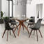 Chaise d'appoint rembourrée Arcturus Kurt-402201309-402201314-402201312