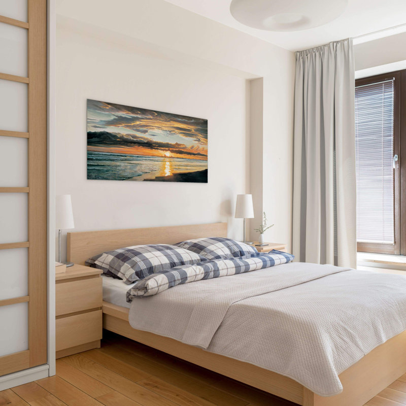 Sunshine Relax by Art Studio 50cm H x 100cm W High Quality Print on Frameless Panel, Lightweight, Ready to Hang