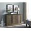 Console Wakeman Buffet rustique en bois avec rangement