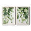 Emerald Vines I - Ensemble de 2 peintures sur toile encadrées-899570699-899570708