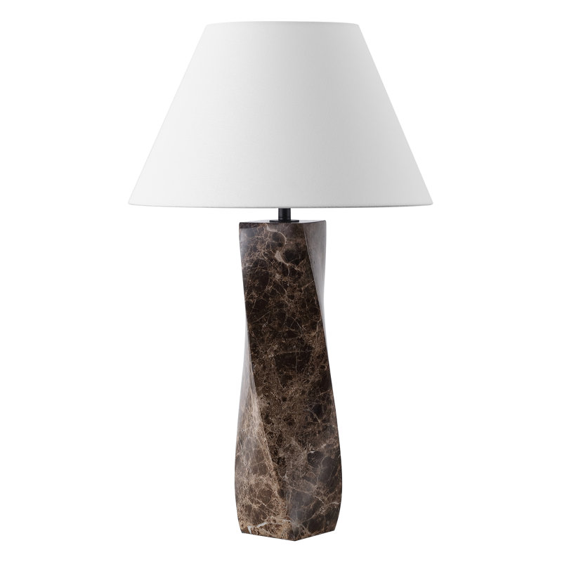 Grande lampe de table en marbre Novella McTee