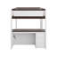 Lit superposé double avec lit gigogne, lit superposé en bois avec ports USB, rangement et bureau-1512096542