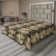 Ambesonne, drap plat floral pivoines, art botanique printanier