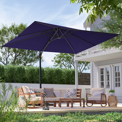 10x8FT Rectangle Cantilever Umbrella