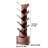 Bookshelf with Drawer,9 Tiers Tree Bookshelf,Book Storage Organizer,Free Standing Tree Bookcase