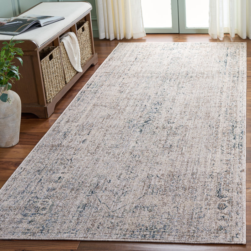 Abby-May Performance Performance Oriental Rug, Rectangle 4' x 10'