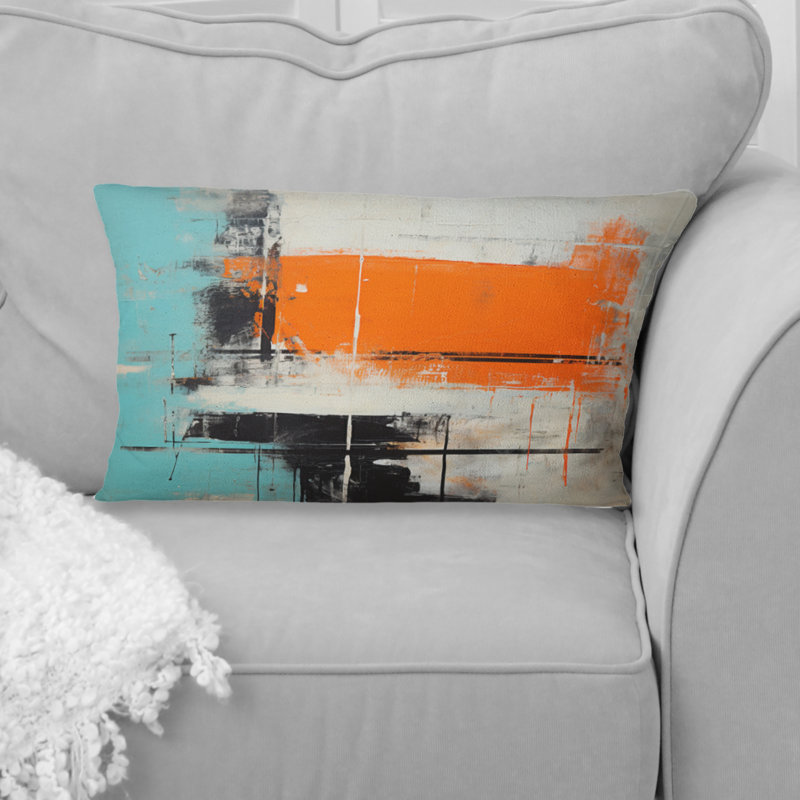 Coussin Serene Submission Of Time Minimal Abstract I - Abstract