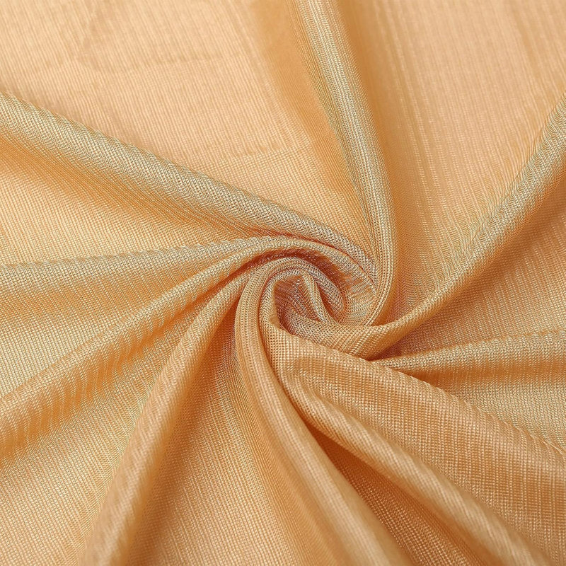 Tulle Tutu Table Skirt Decor Champagne 76 H x L 450 cm