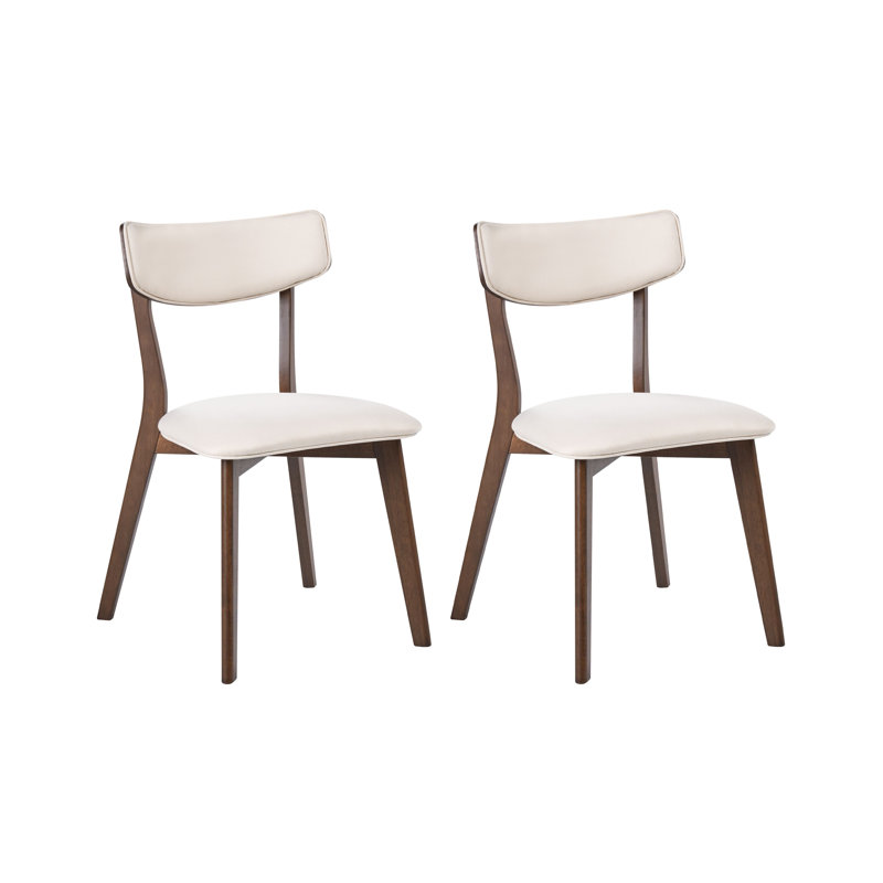 47cm H Fabric Upholstered Accent in White