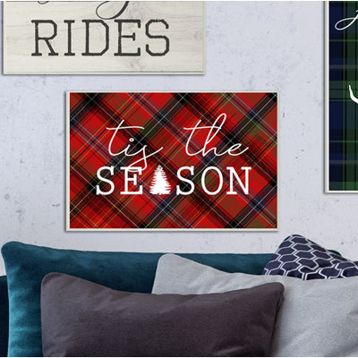 «Tis the Season» par Daphne Polselli - reproduction d'art textuel