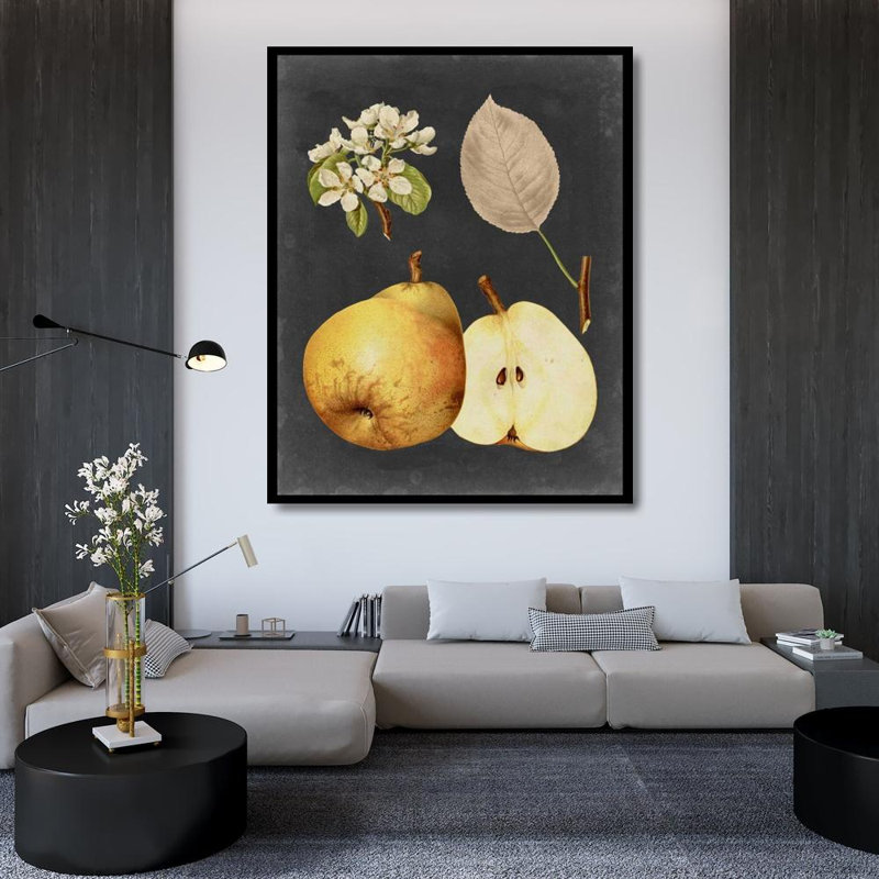 Art sur toile tendue par August Grove® Vision Studio, titré: Midnight Harvest IV, H 44 po x l 36 po