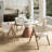 Breakfast Nook Dining Kitchen Table For 4 With Stable Base-333701122-333701121