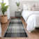 Premium Machine Washable Prisco Black Rug