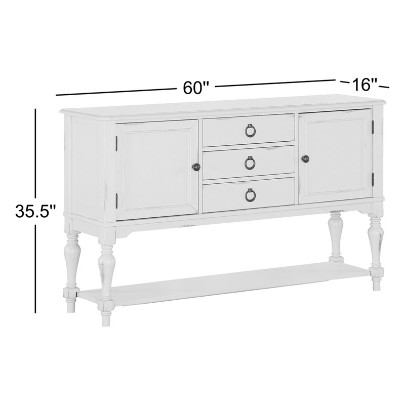 Austun 60 " W Sideboard, Ebony