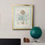 Toile encadrée de qualité supérieure Willow Blue Besler IV - prête à être accrochée-112520560-112520561