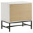 2-Drawer Nightstand Bedside Table