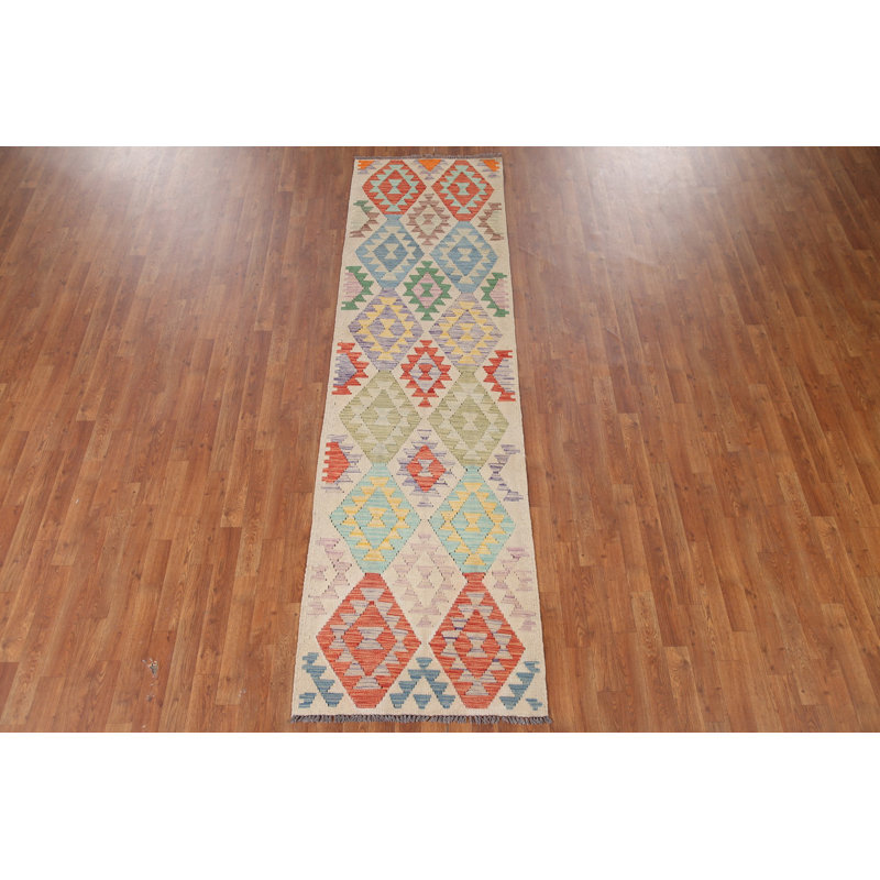 Tapis de style oriental South Western Kilim 3 x 10