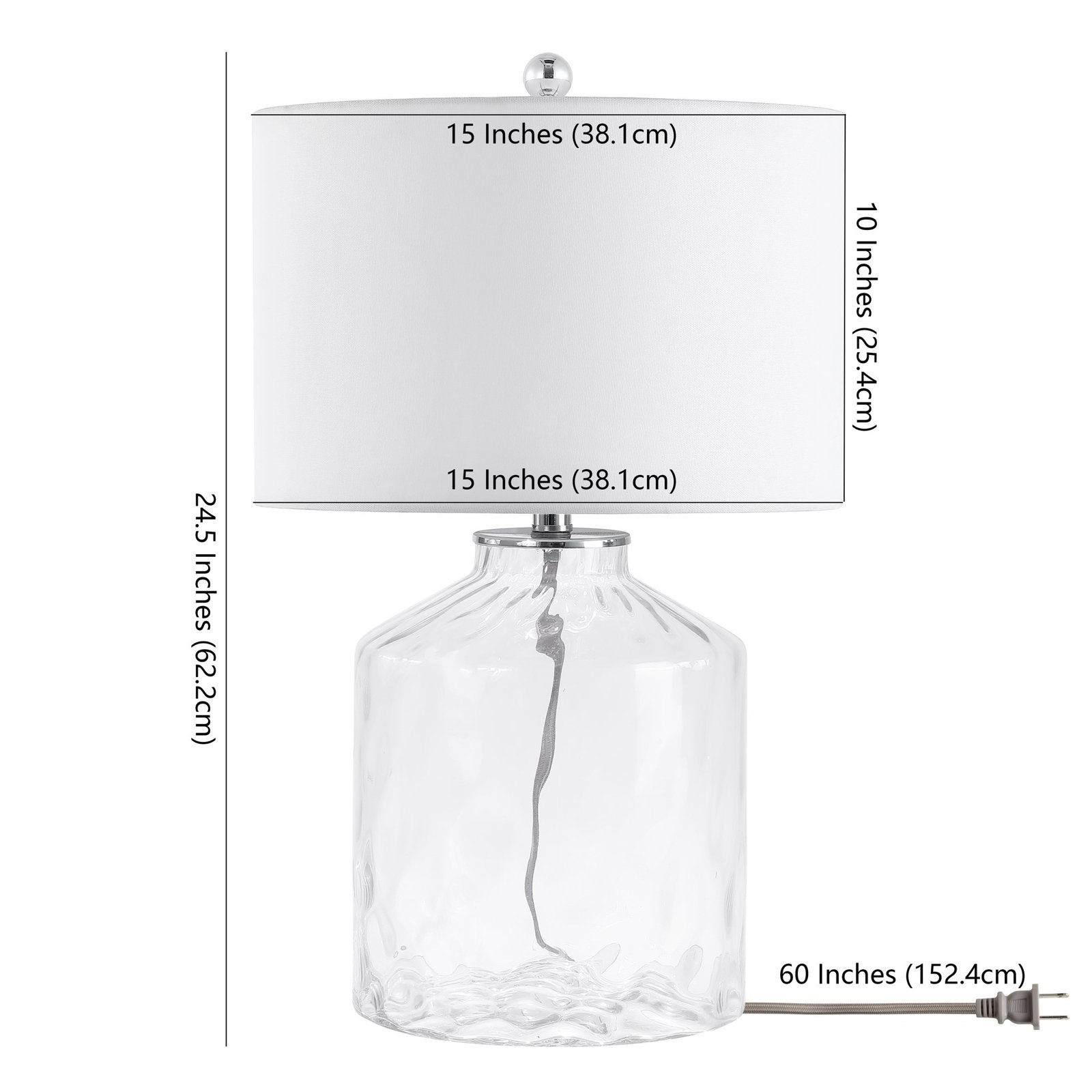 Roseburg Glass Table Lamp