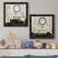«Daily Bath», ensemble de 2 peintures sur toile encadrées-1081115756-1081115753