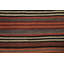 Tapis rayé en laine 5 x 9