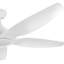 Éclairage de ventilateur de plafond moderne à DEL intégré de 60 po avec pales en ABS-114491573-115612926
