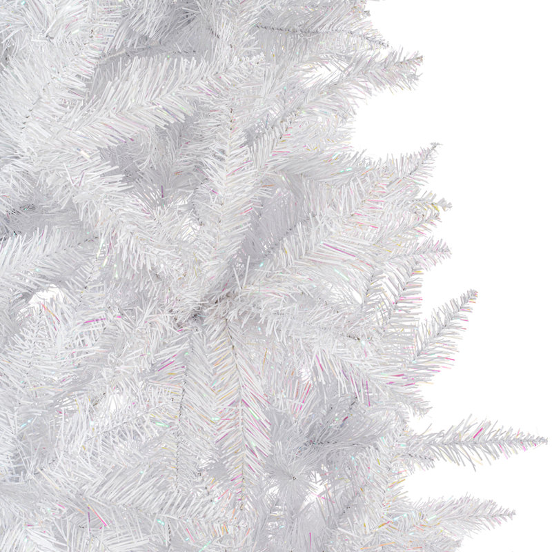 Sparkle White Spruce Artificial Christmas Tree, 7.5', Unlit
