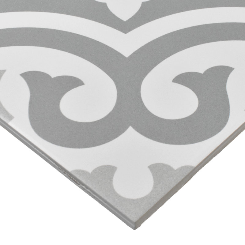 Havana Jazz & Blues 8X8 Cement, Gray