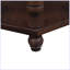 Table basse de salon en bois massif avec tablette Retro Hexagon-663271147-663271139