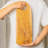 Long Rectangular With Rounded End Teak Wood Chopping Board (15.75" X 6")