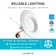5"/6" Selectable CCT IC LED Retrofit Recessed Lighting Kit