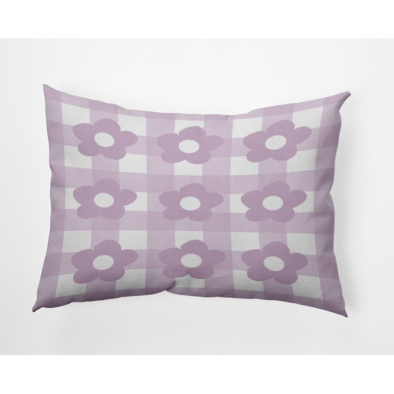 Geometric Reversible Throw Pillow, 14" H x 20" W, Rectangular