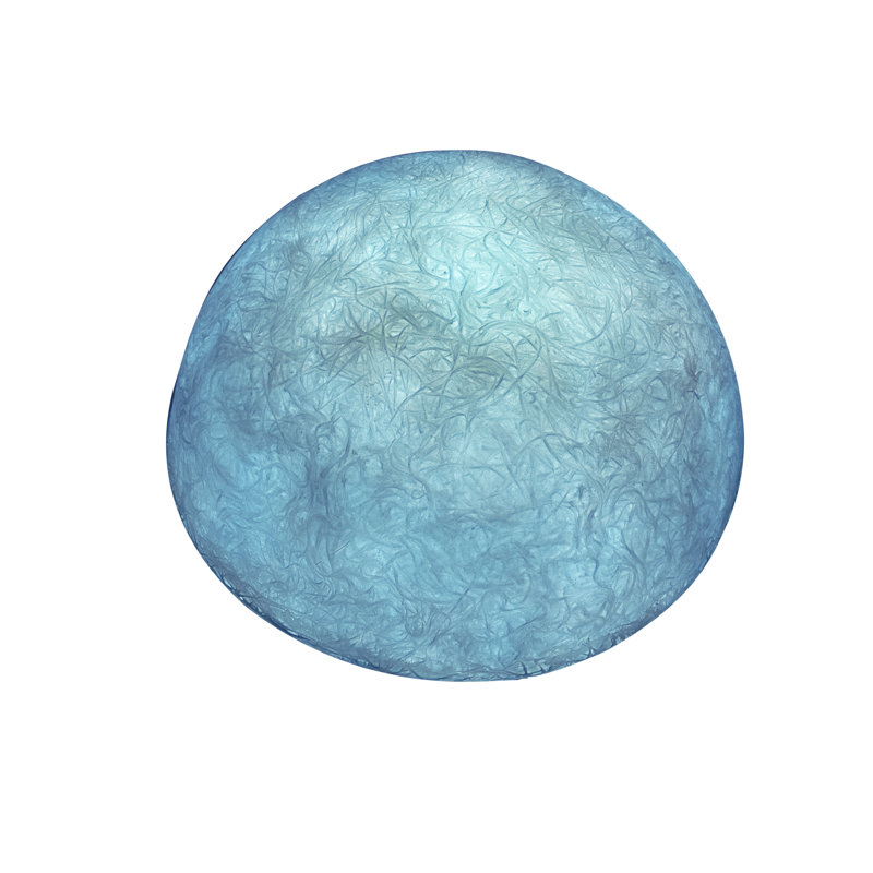 Luna Flush Mounted Sconce, Blue