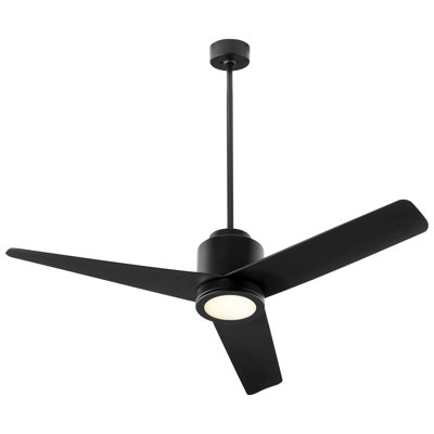 Ventilateur de plafond à DEL à 1 lumière Gatian