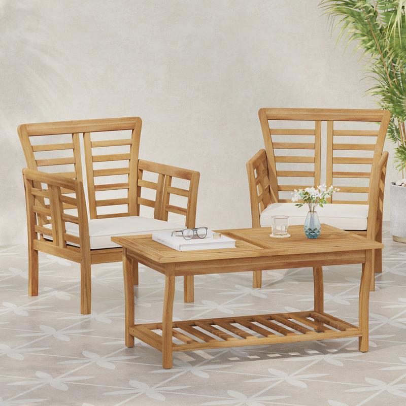 2 chaises club + table