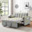 Kerionna Twin 55.2'' Upholstered Convertible Sofa-960227625