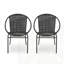Ensemble de 2 chaises d'extérieur-1665907998