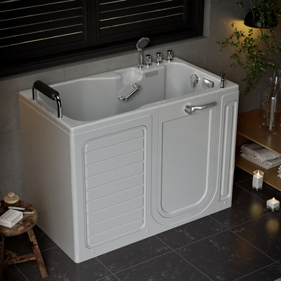 Empava 1 Person - Person Plastic Rectangle in White