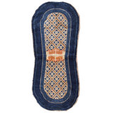 Antique Chinese Small Scatter Size Wool Rug